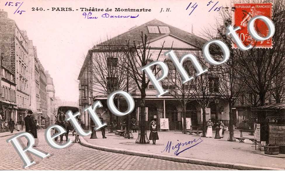 THEATRE DE MONTMARTRE place Dancourt 