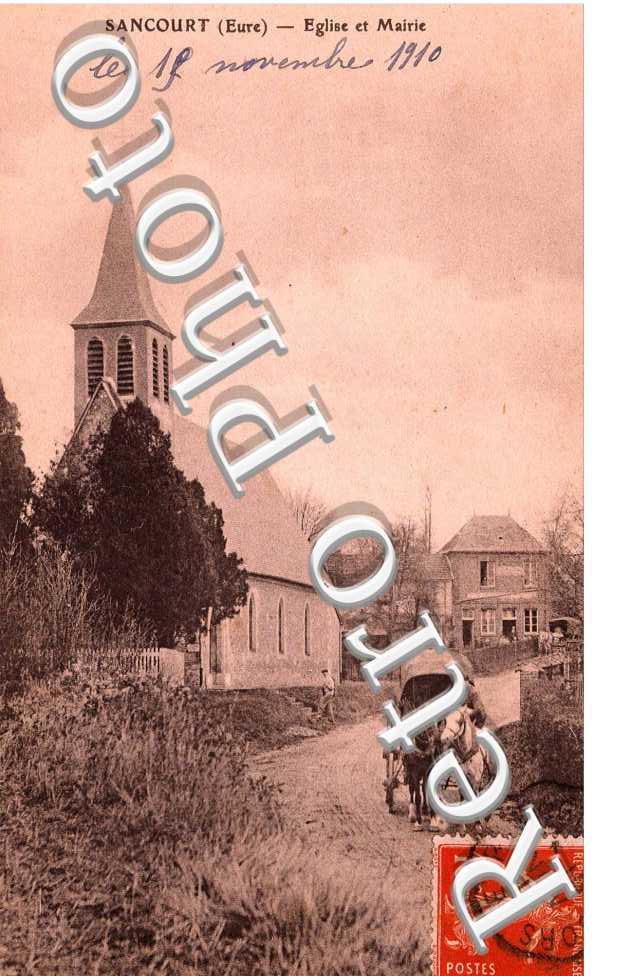 Eglise et mairie