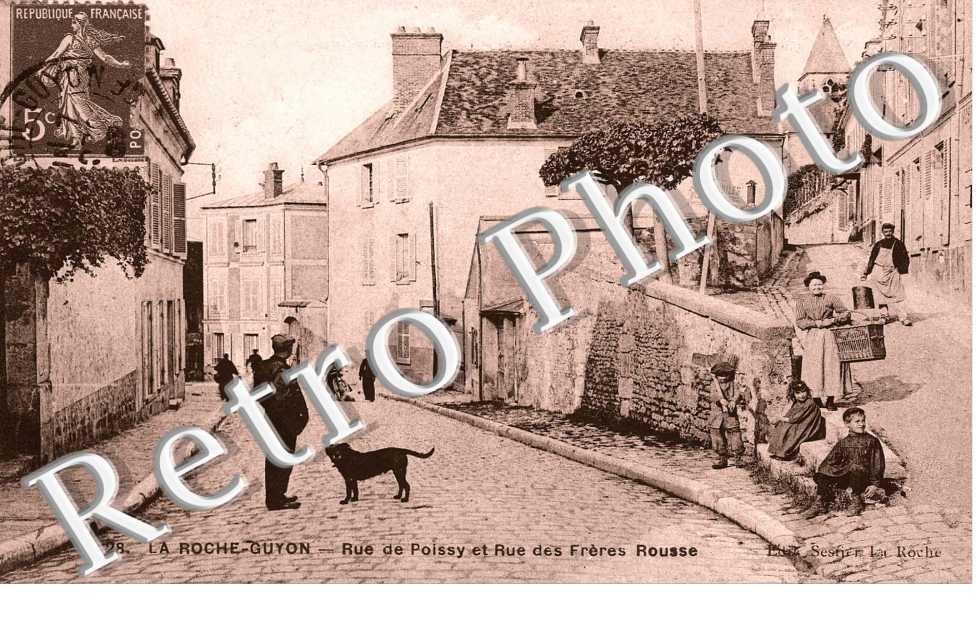 Rue de Poissy et rue des freres Rousse