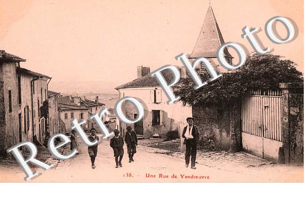 Une rue de Vandoeuvre