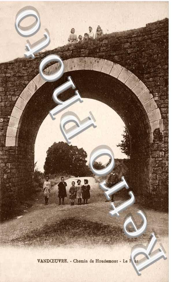 Chemin de Houdemont - le pont