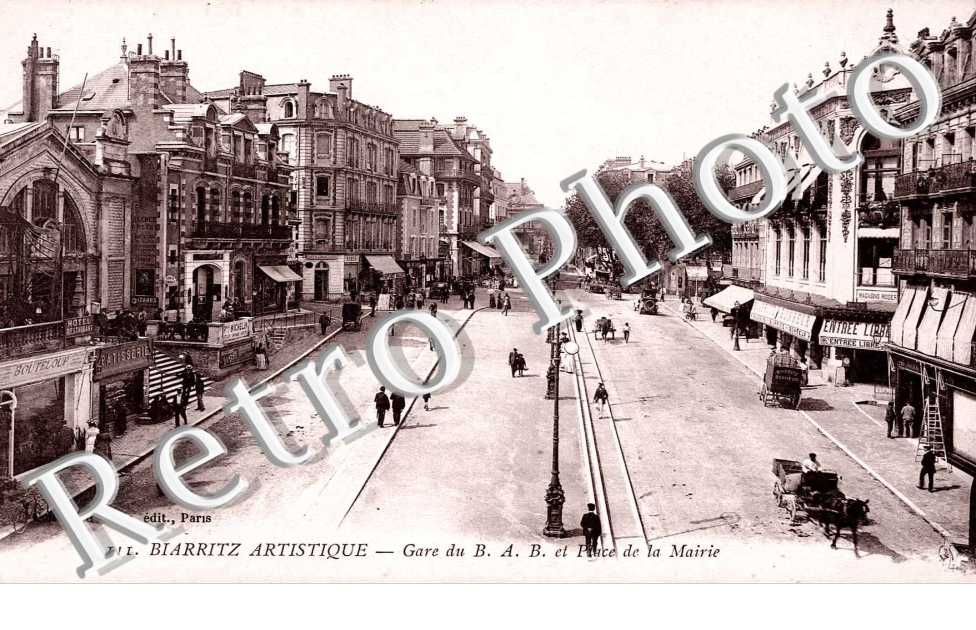 GARE DU B.A.B. ET PLACE DE LA MAIRIE