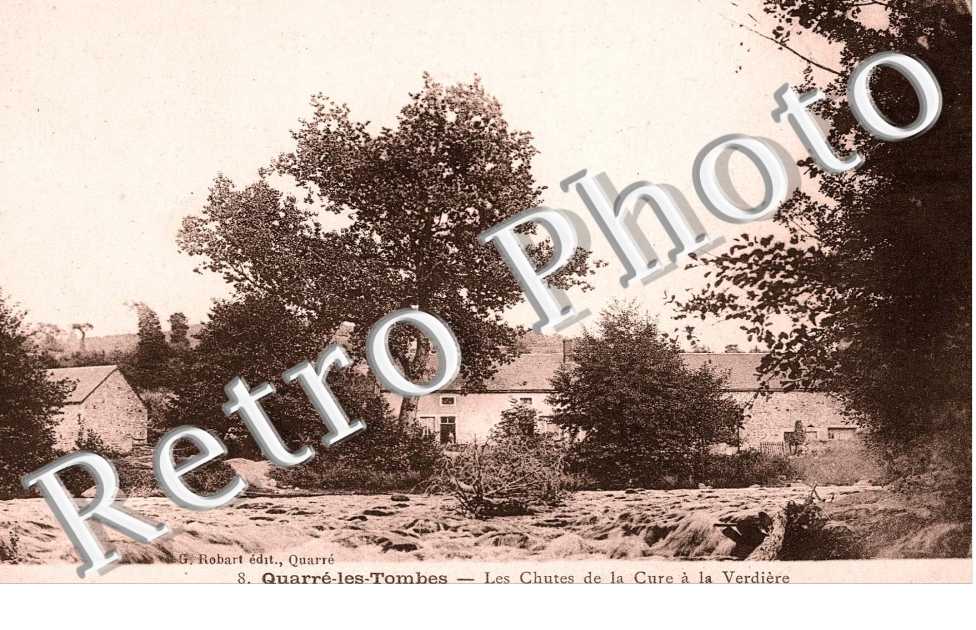 les chutes de la cure a la Verdiere