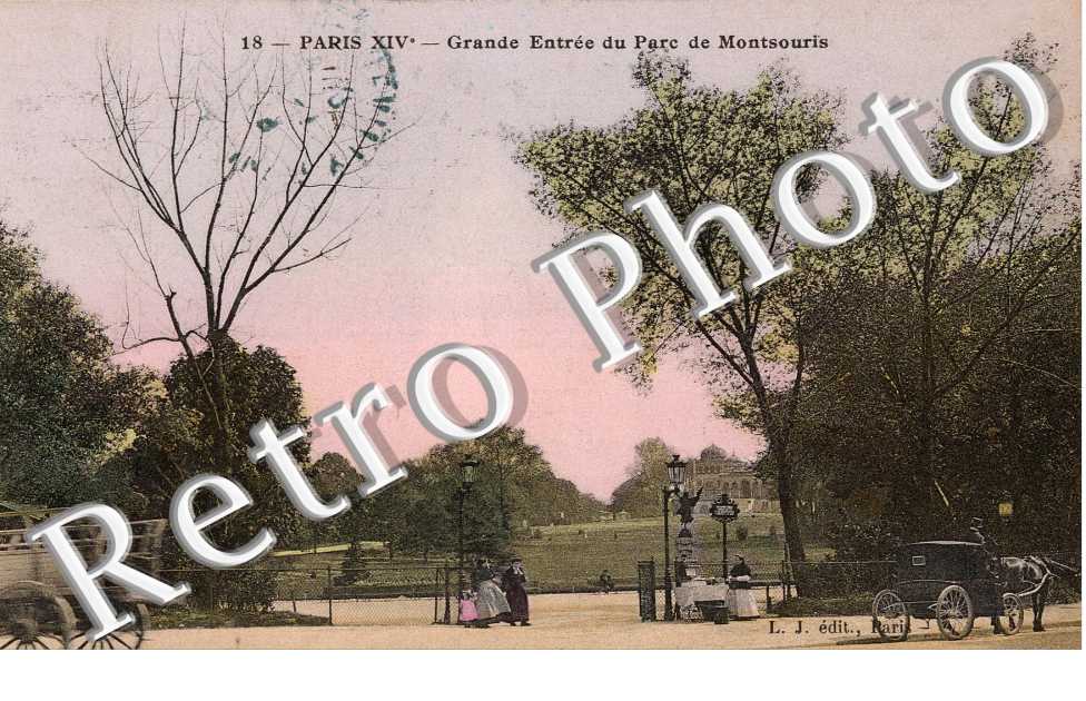 GRANDE ENTREE PARC MONTSOURIS
