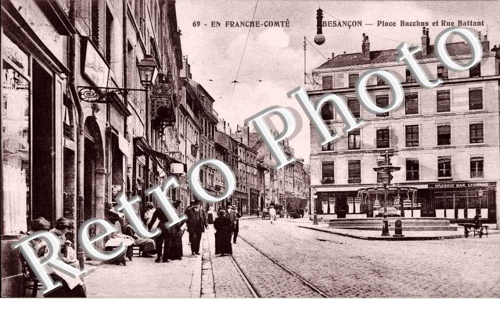 Place Bacchus et rue Battant