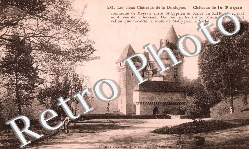 Le vieux chateau de la Dordogne - Chateau Laroque