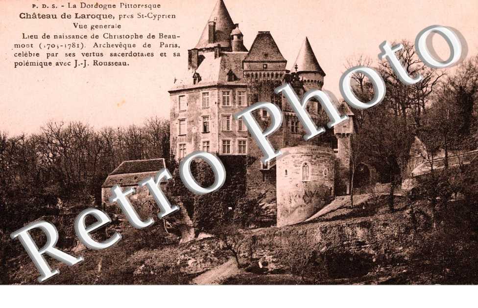 Chateau de Laroque - vue generale