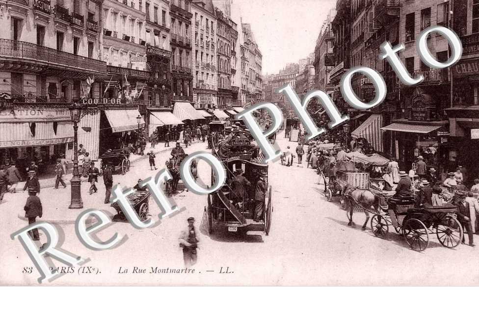 LA RUE MONTMARTRE