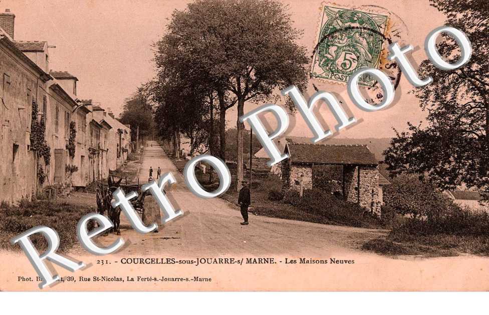 Courcelles sous jouarre sur Marne - Les maisons neuves