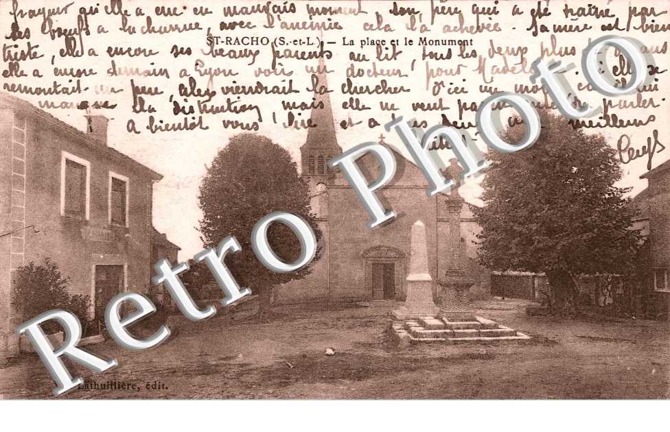 La place et le monument