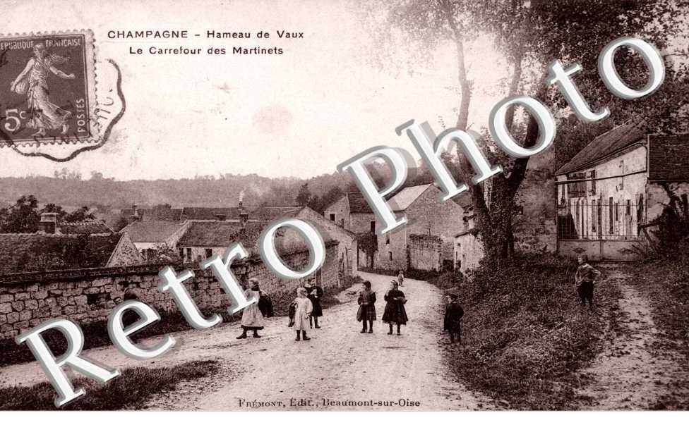 Hameau de vaux - Le carrefour des Martinets