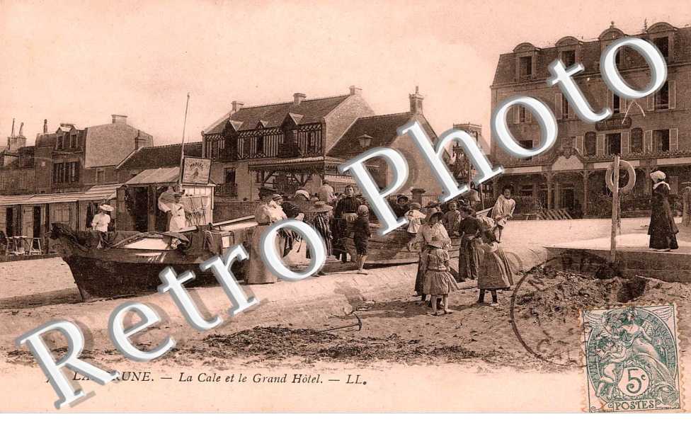 la cale et le grand hotel