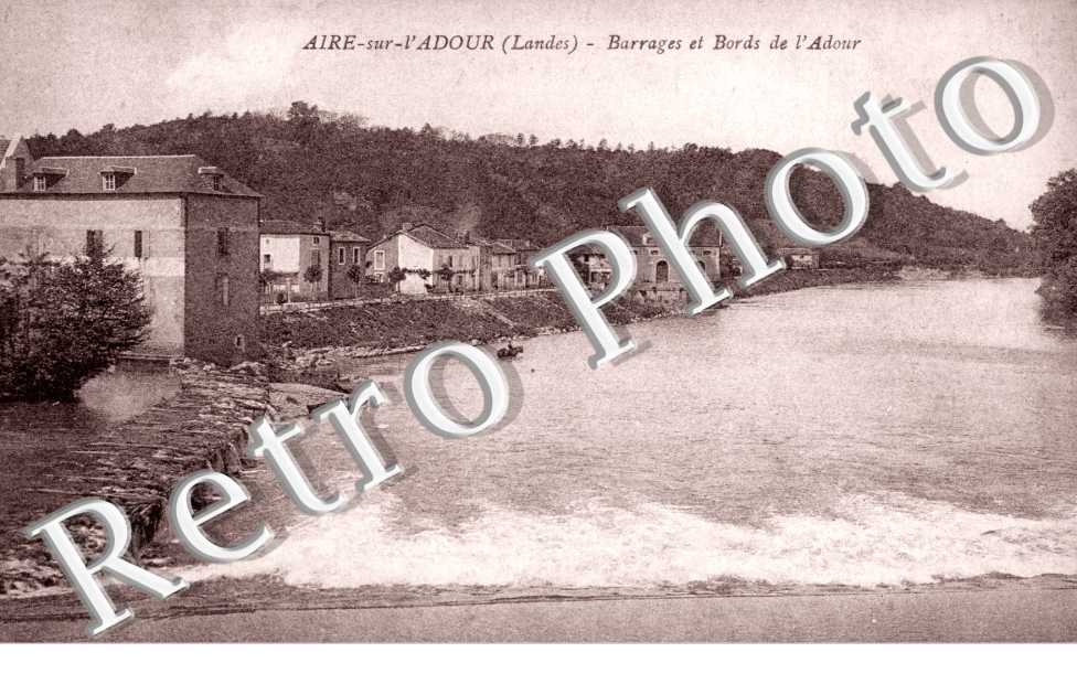 Barrages et bords de l&#039;Adour