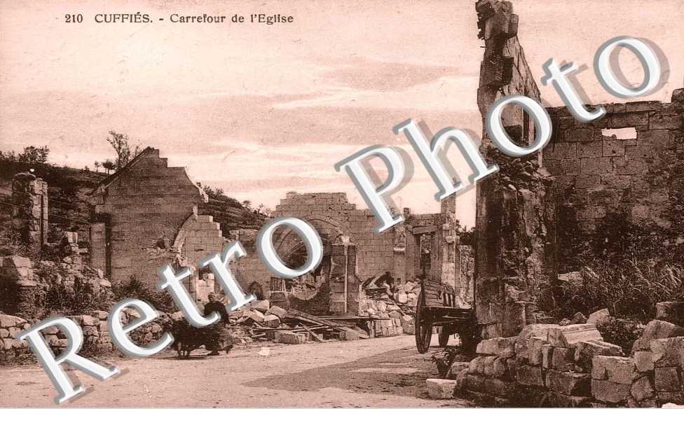 carrefour de l&#039;eglise - Ruines