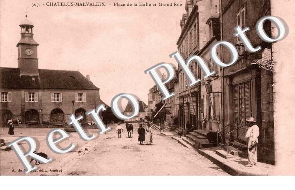Place de la halle et grand'rue