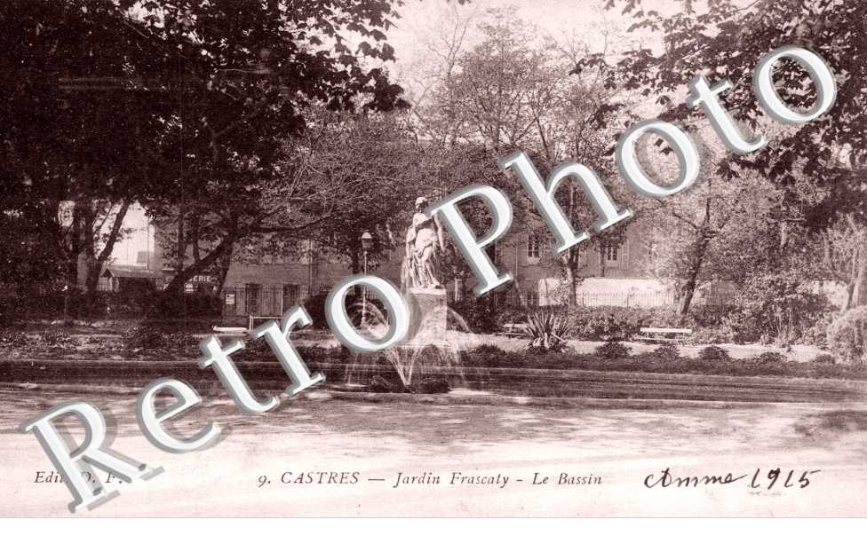 Le Bassin du Jardin Frascaty