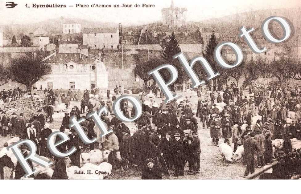  PLACE D&#039;ARMES UN JOUR DE FOIRE