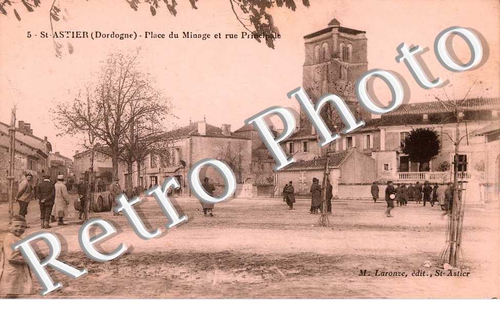 Place du minage et rue principale