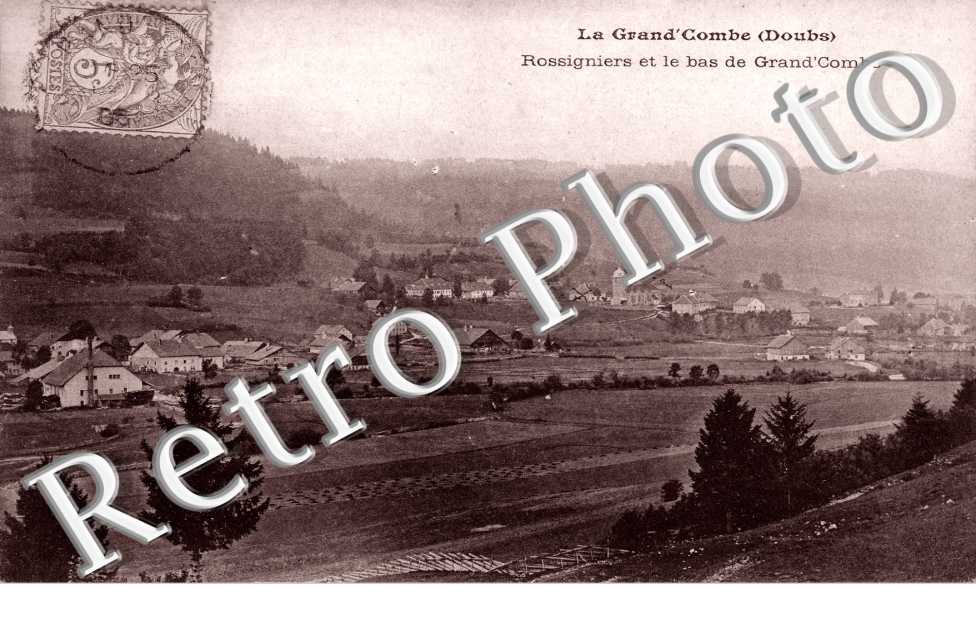 Rossigniers et le bas de Grand&#039;Combe
