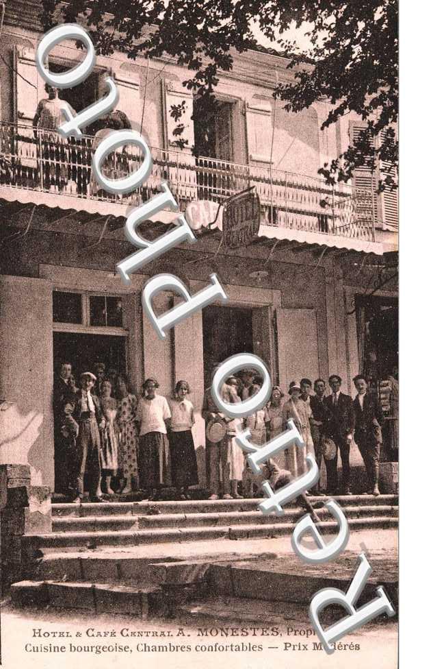 Hotel & cafe central A. Moestes proprietaire CUISINE BOURGEOISE