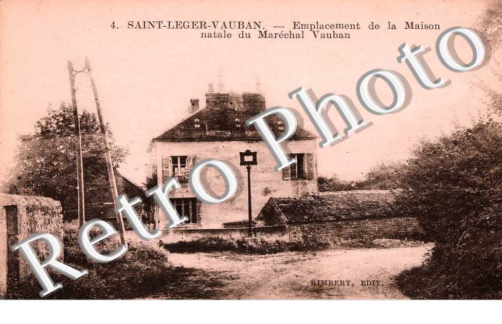 emplacement de la maison natale du marechal Vauban