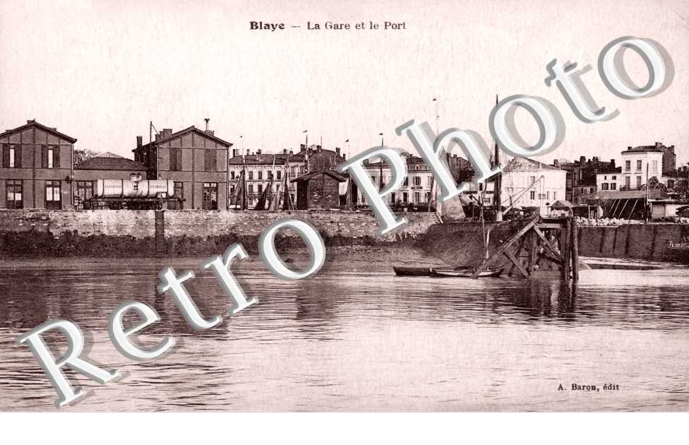la gare et le port