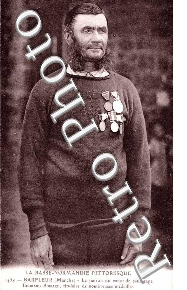 Le patron du canot de sauvetage Edouard Boisard