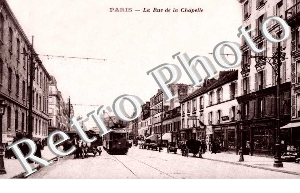 La rue de la Chapelle
