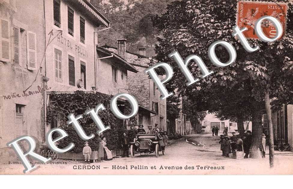 Hotel Pellin et avenue des terreaux