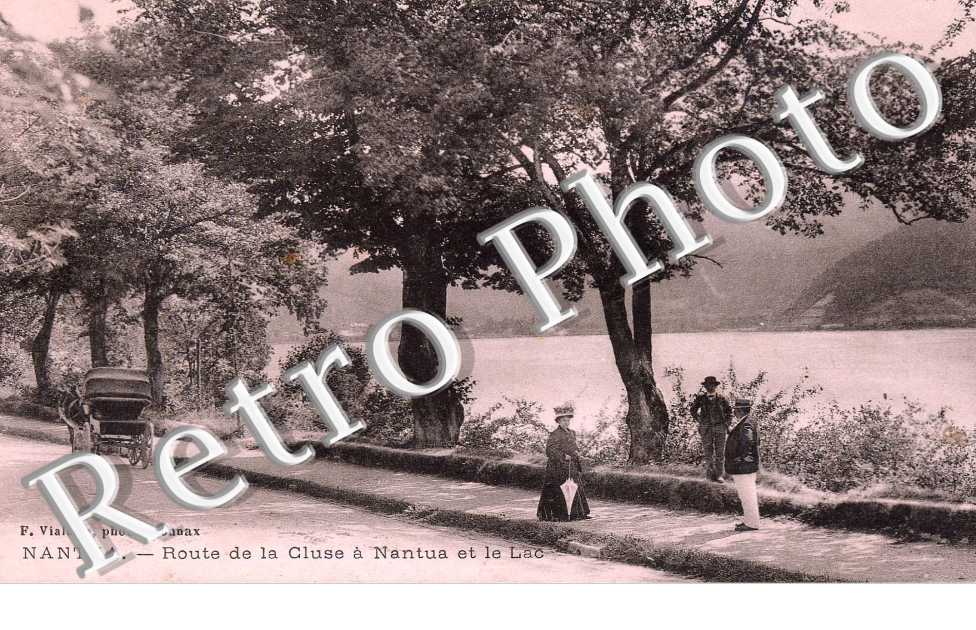 Route de  la Cluse a Nantuaet le lac