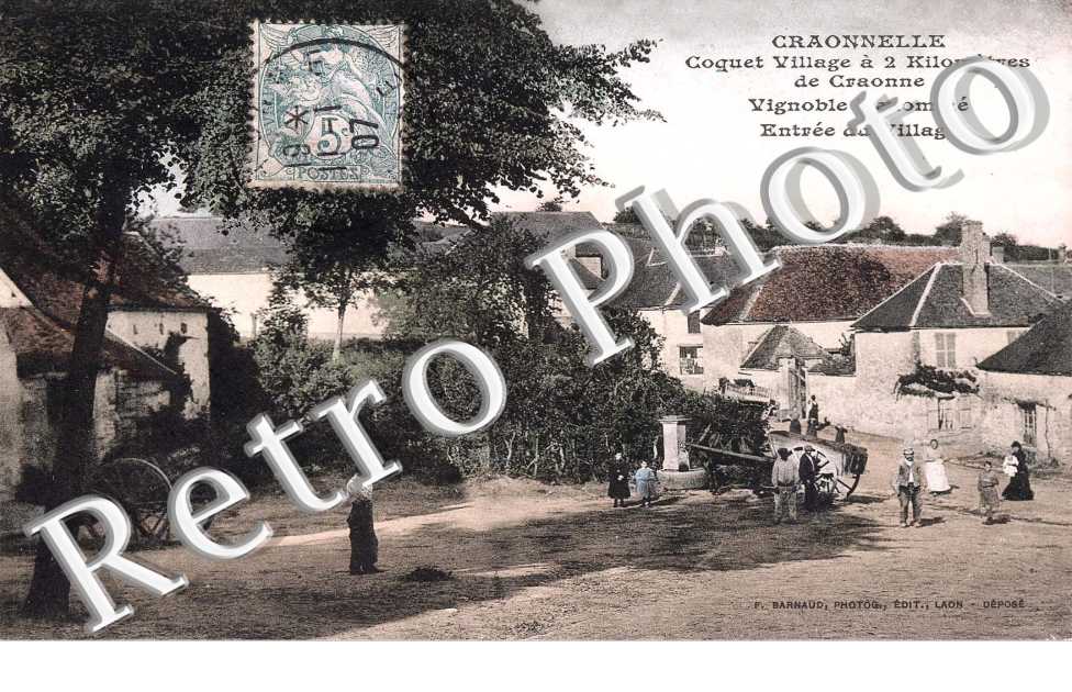 Vignoble renomme - entree du village