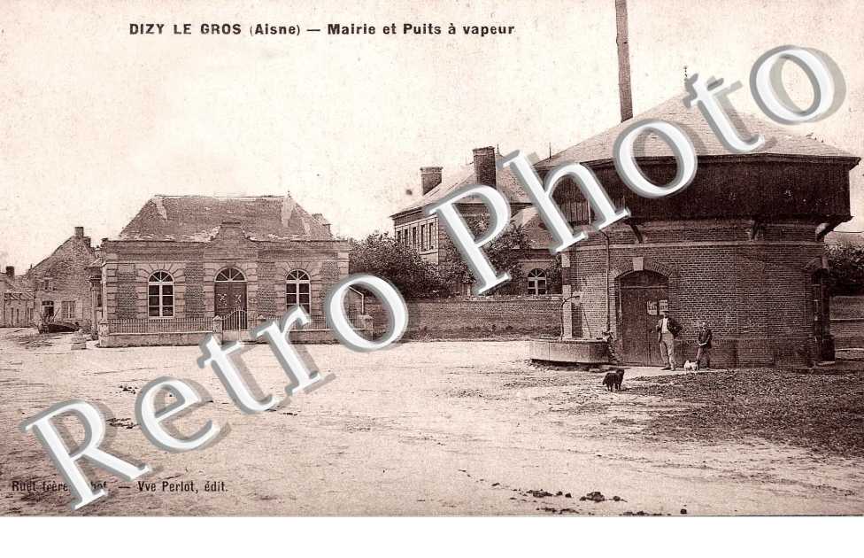 mairie et puits a vapeur