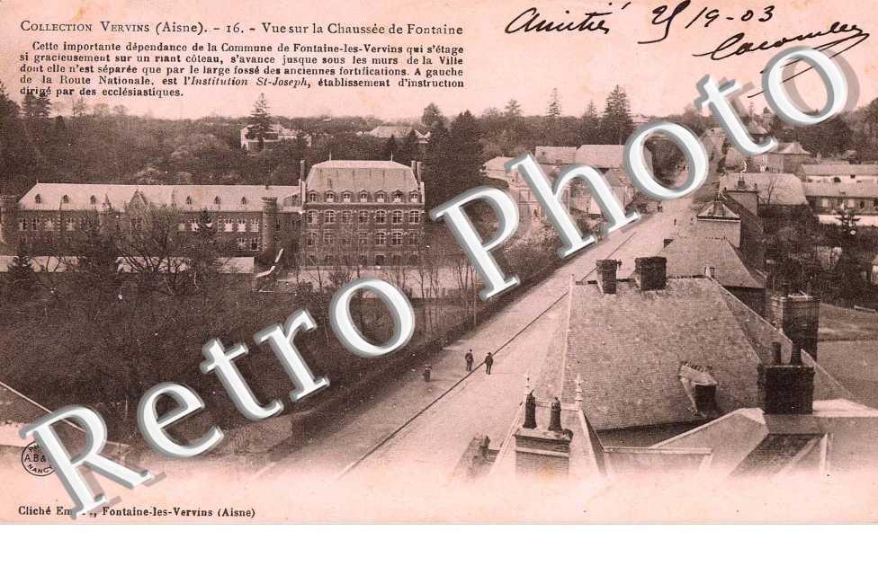 Vue sur la chaussée