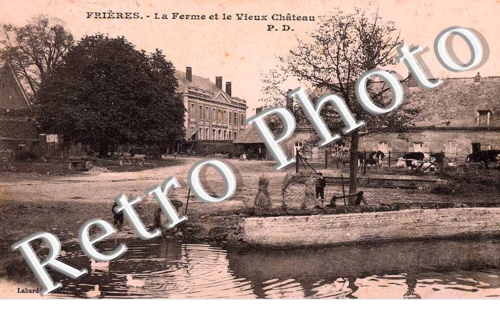 La ferme et le vieux chateau