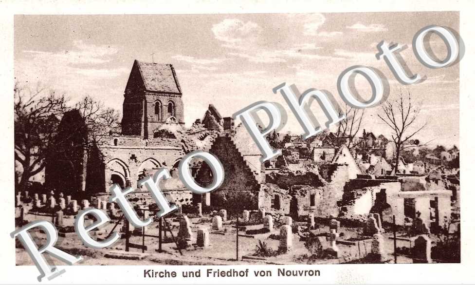 Kirche und Friedhof von Nouvron