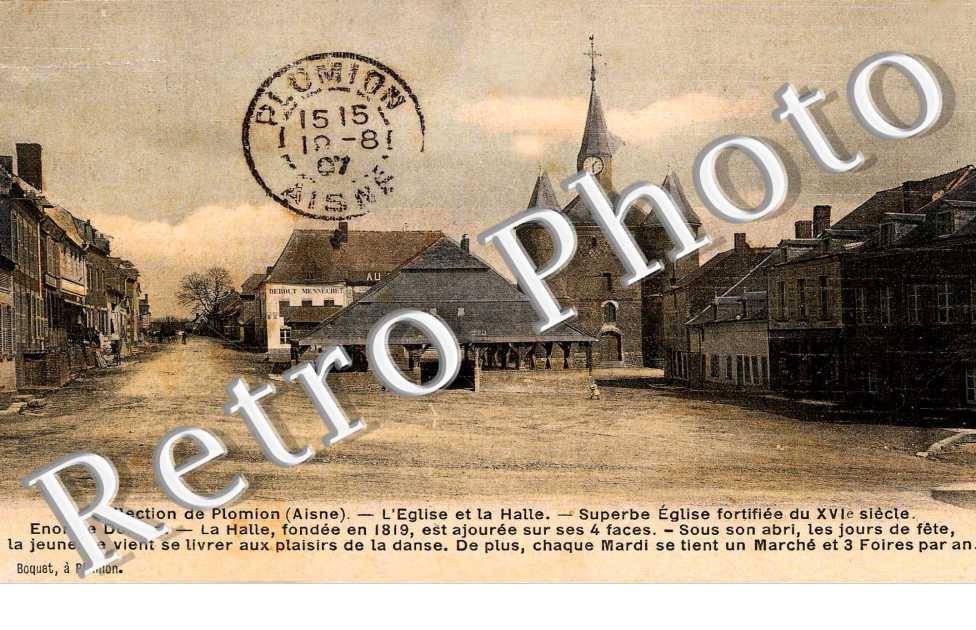 L&#039;eglise et la halle