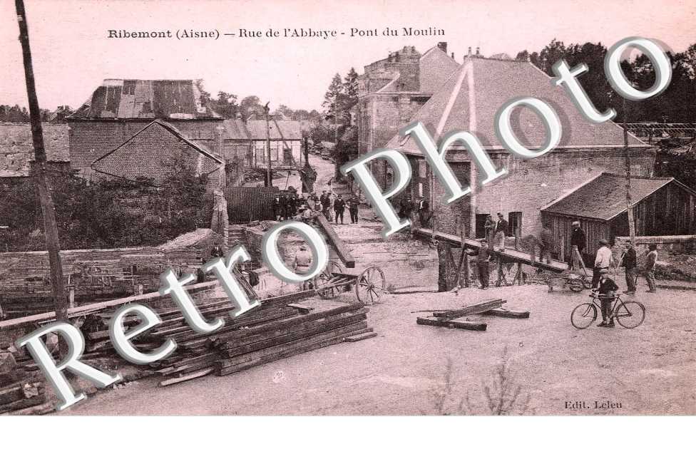 Rue de l'Abbaye - Pont du moulin