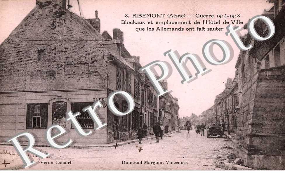 Blockhaus et emplacement de l'Hotel de ville