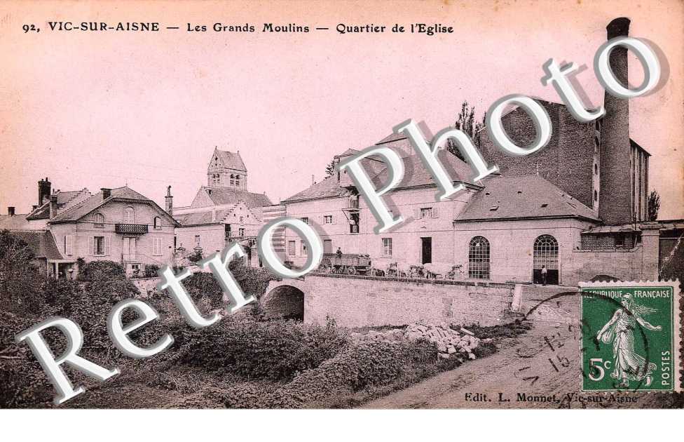 Les Grands Moulins - quartier de l'Eglise