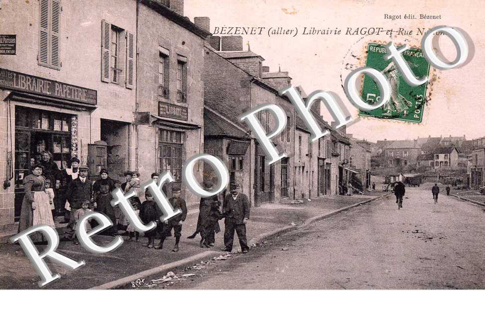 librairie Ragot et rue nationale