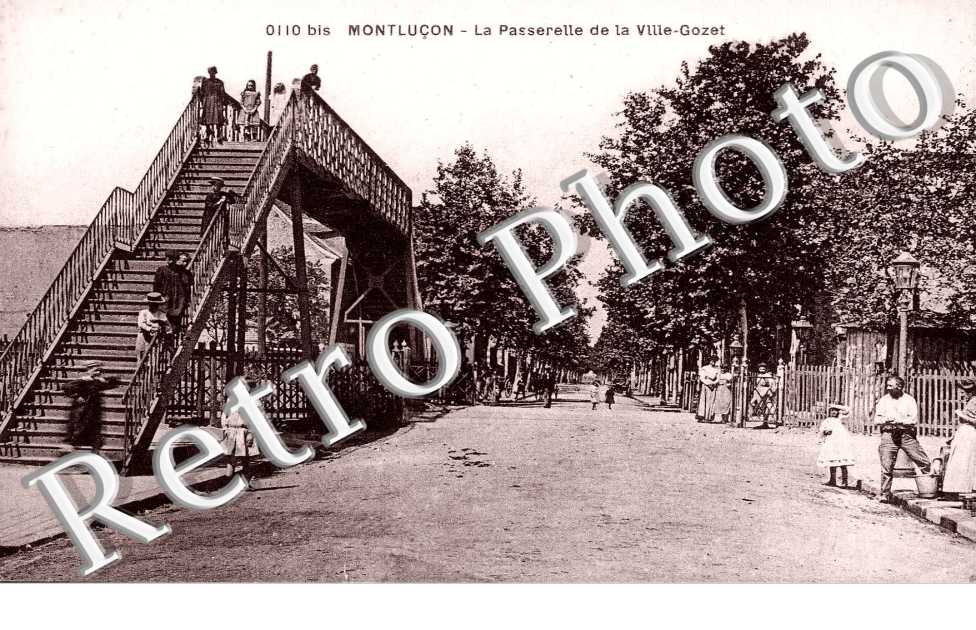 la passerelle de la ville gozet