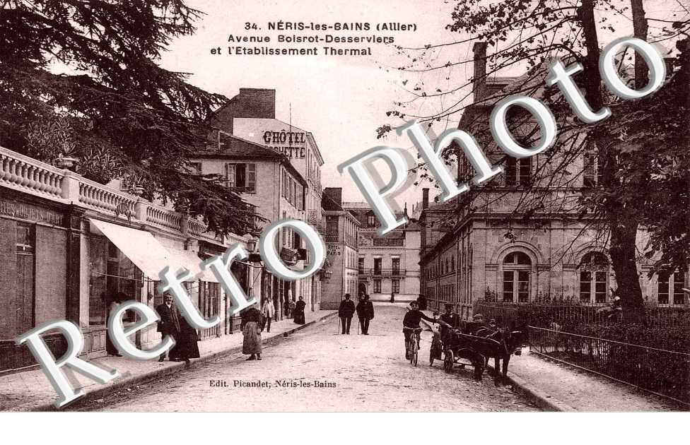 Avenue BOISROT DESSERVIERS ET L&#039;ETABLISSEMENT THERMAL