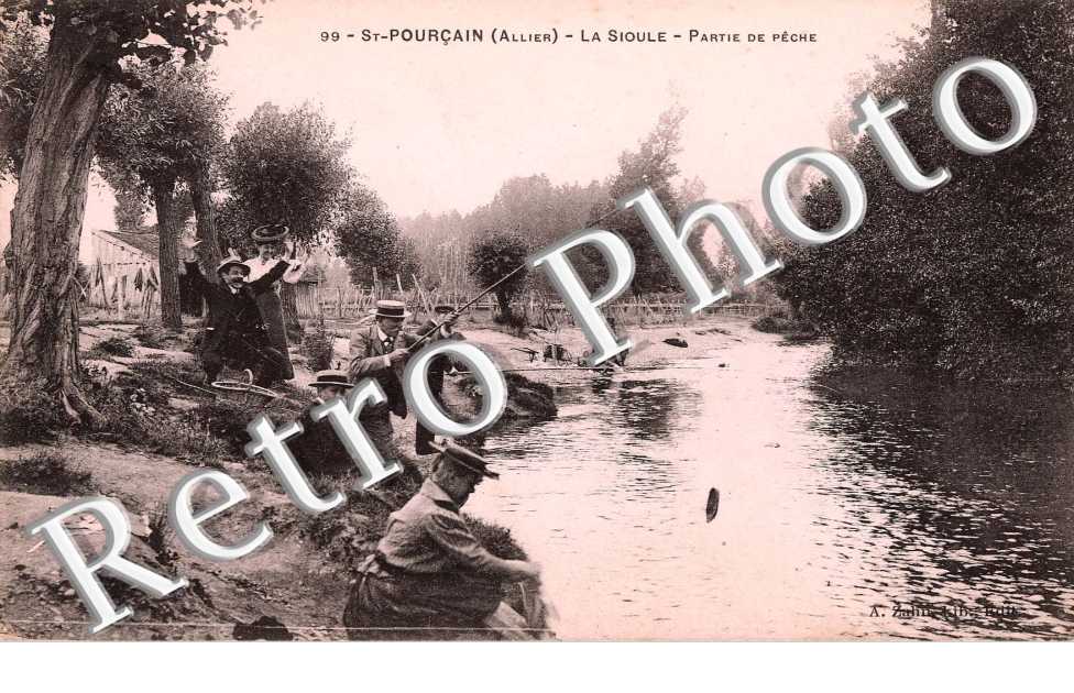 La Sioule - partie de peche