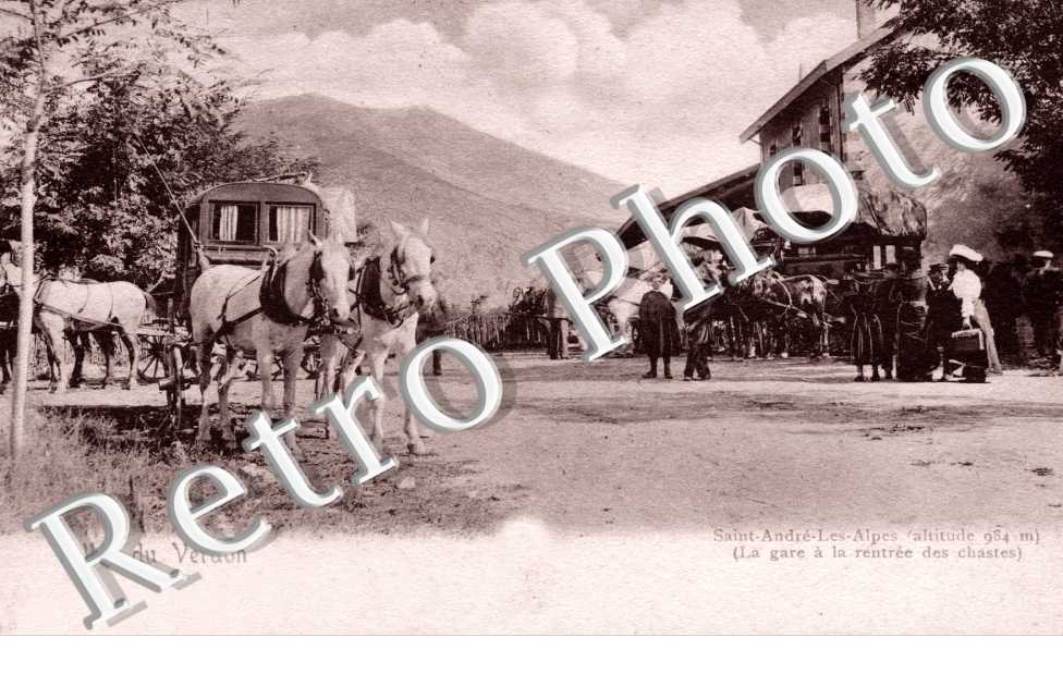 La Gare a la rentree des chastes