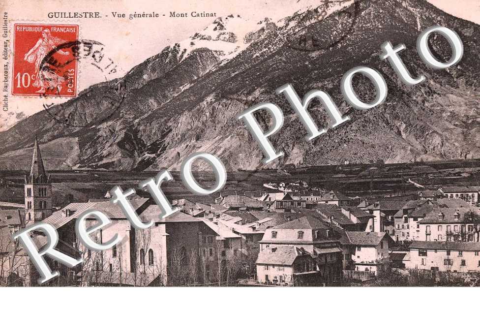 vue generale Mont Catinat