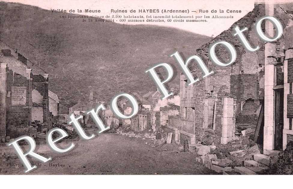 ruines, rue de la Cense