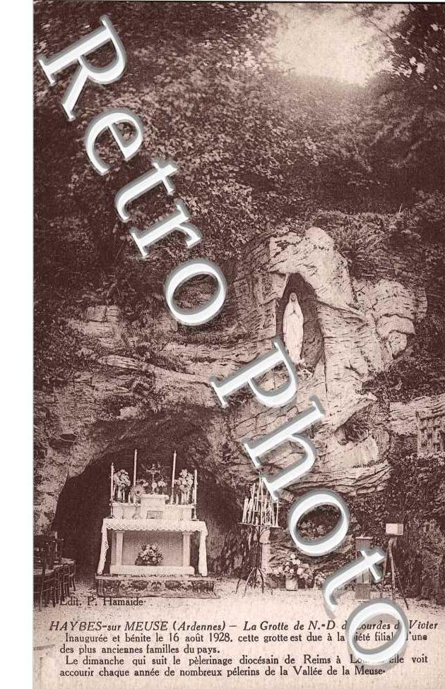 la grotte de Notre-Dame de Lourdes du Vivier