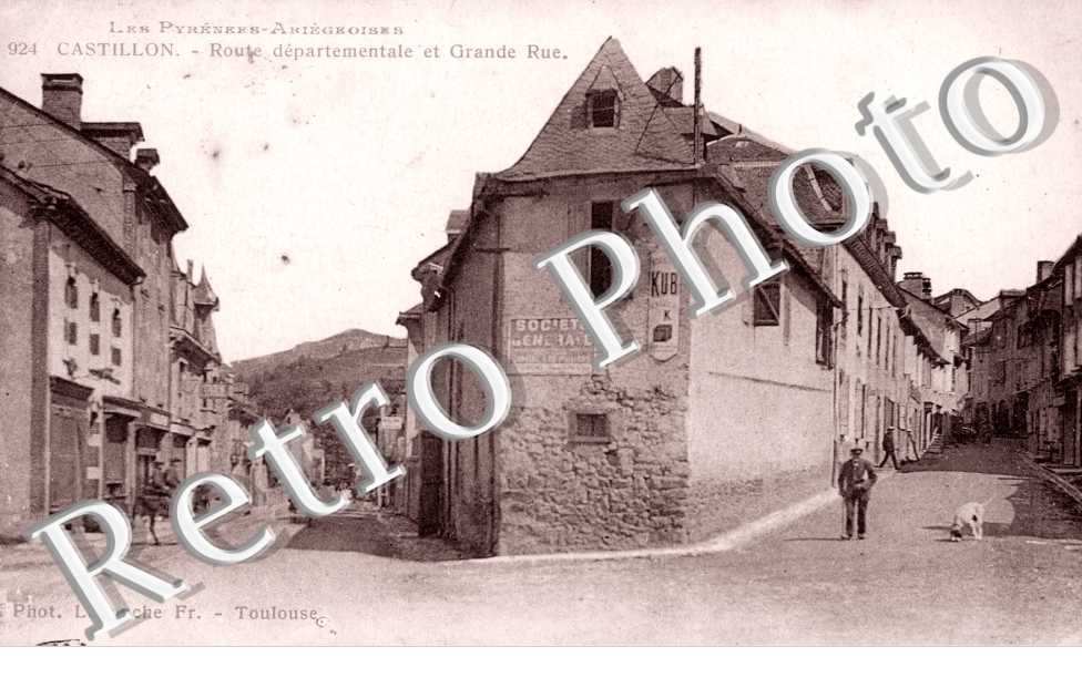 Route départementale et Grande rue