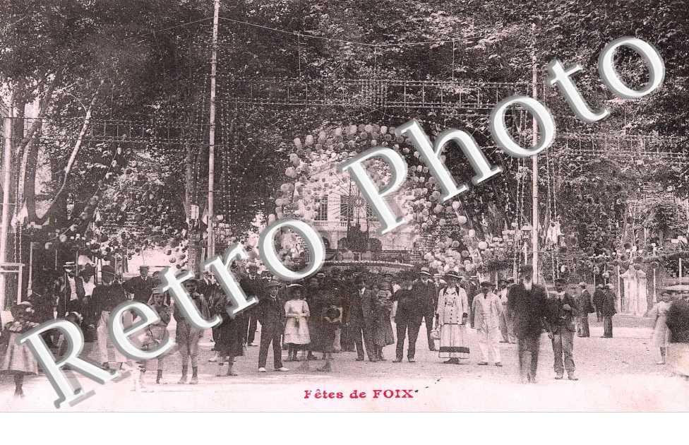 fetes de foix - villageois