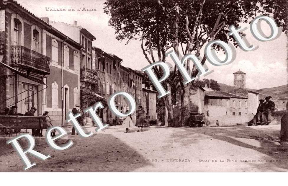 Quai de la rive gauche de l&#039;Aude